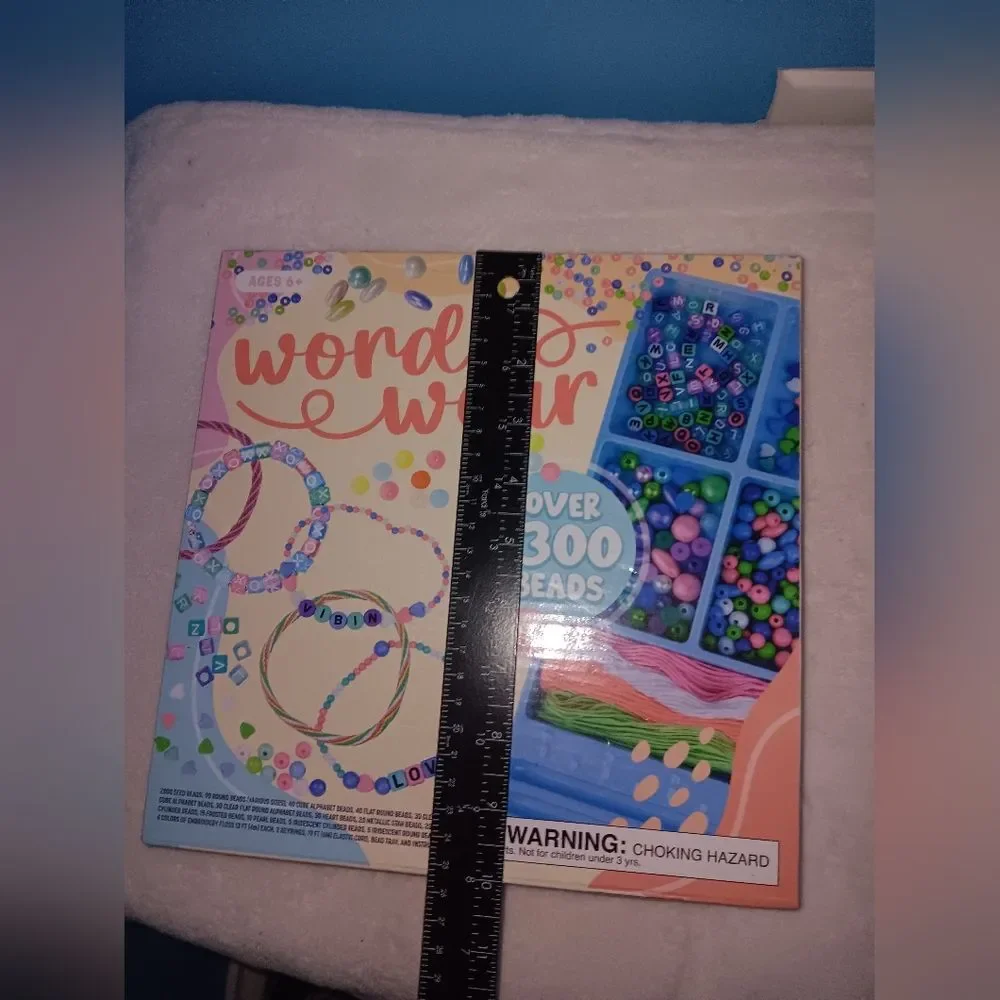 NWOT 2022 Gener8 LLC Word Wear 2300 Pc Beads Jewelry Making Kit